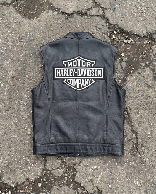 Vintage Harley Leather Vest